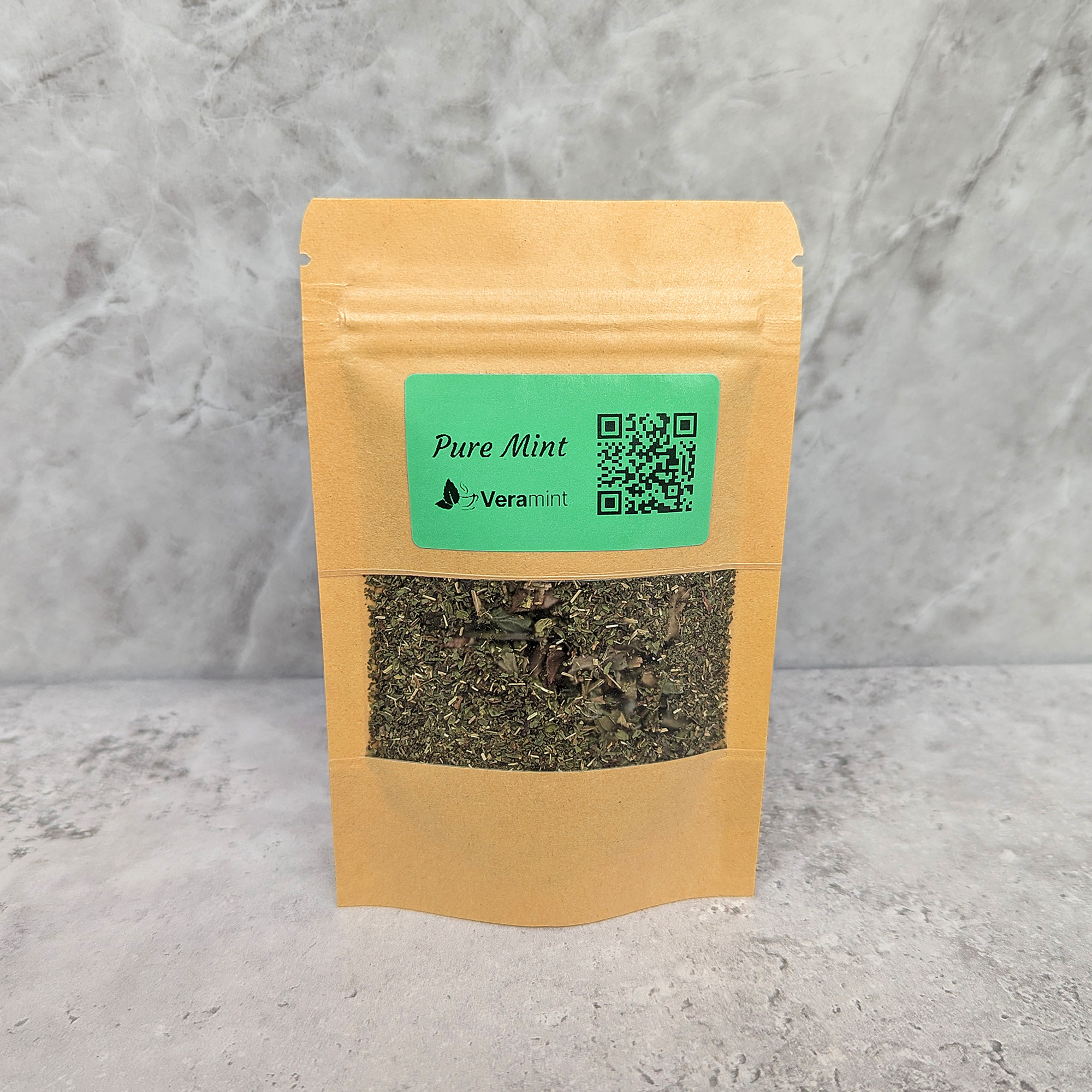 pure mint tea blend packet photo