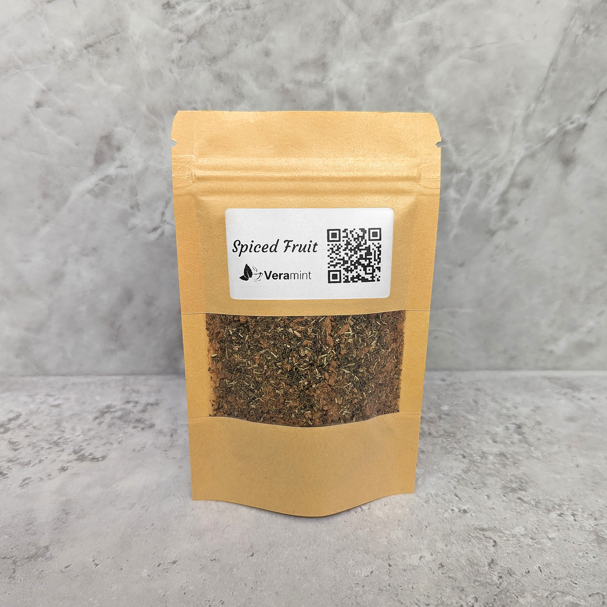 spiced fruit tea blend packet photo
