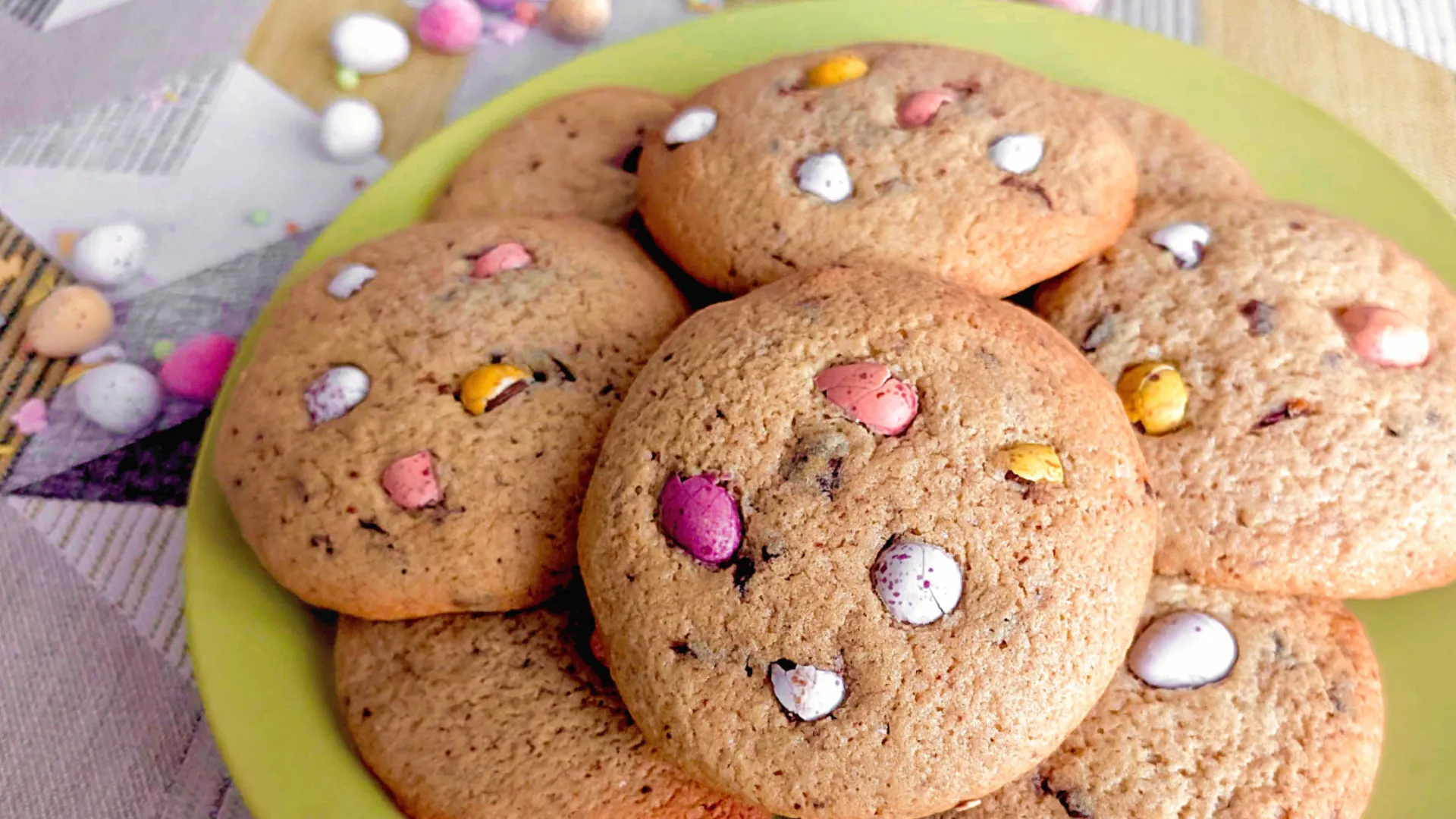 Mini Egg Easter Cookies recipe