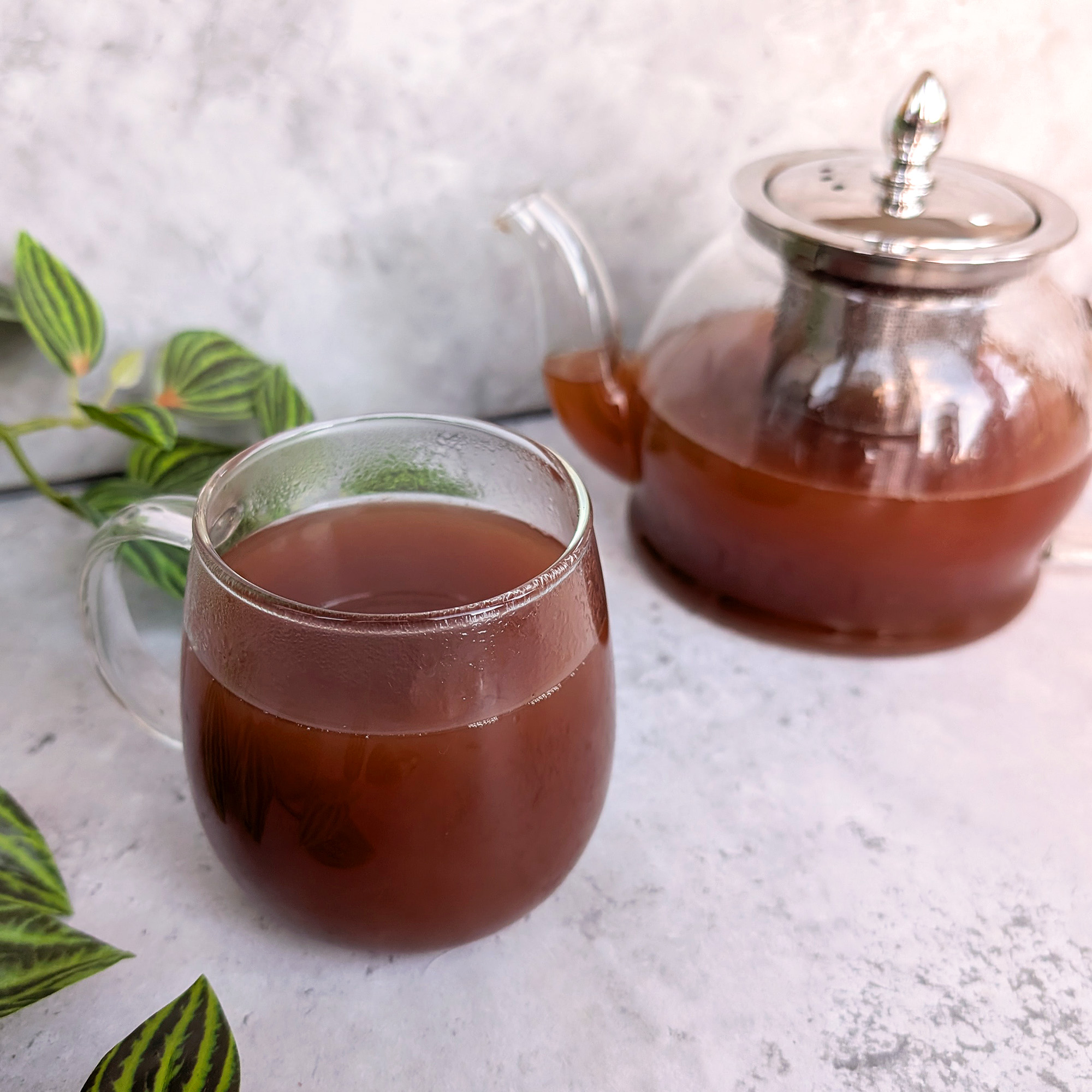 chocolate orange tea blend brewed tea photo